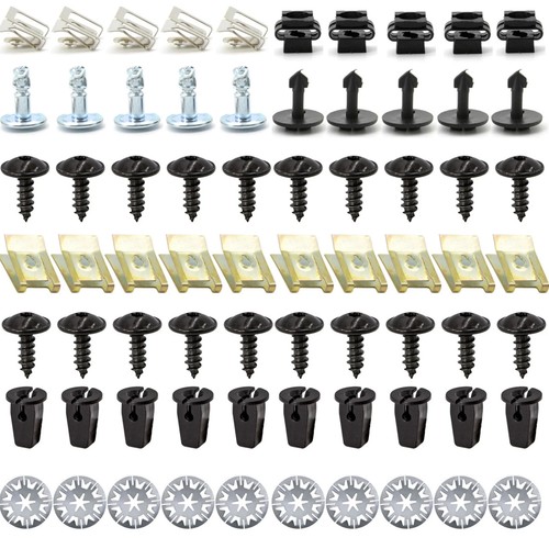 70x befestigung clips - clips, satz