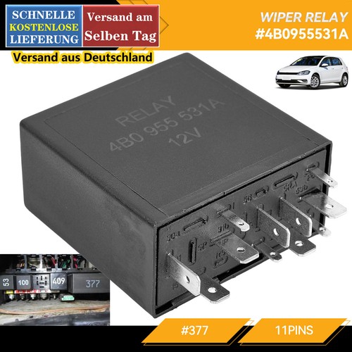 377 intervall wischer - 377, relais